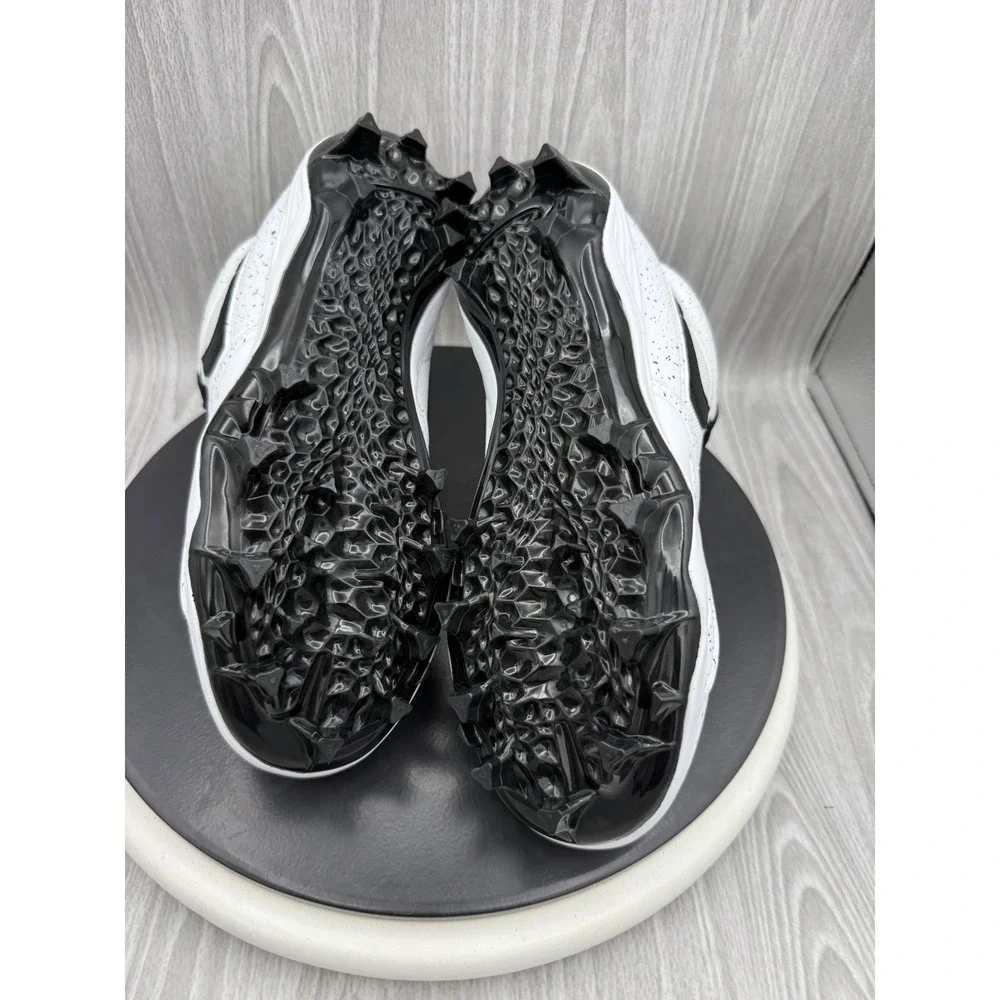 Jordan Stadium 90 Low TD Mens Size 7.5 White Speckle Football Cleats HQ0210-100
